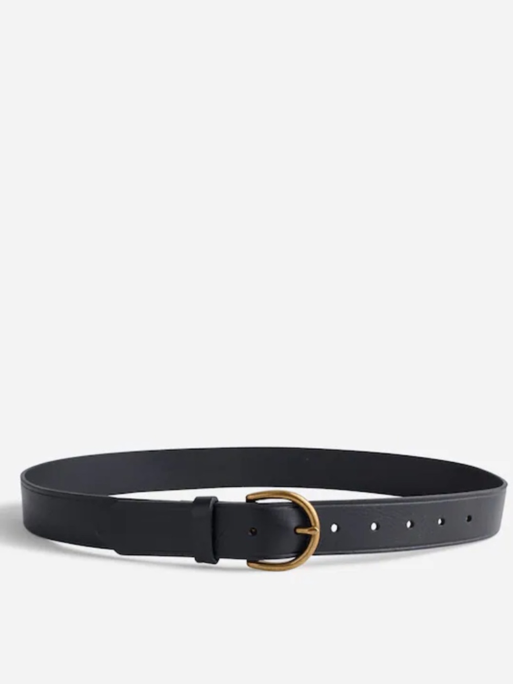 Madewell Medium Perfect Leather Belt - size XS - NEW